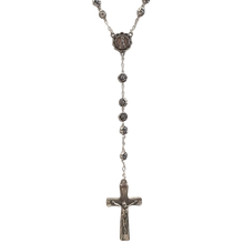 Cargar imagen en el visor de la galería, Terço Metal c/ Rosas
