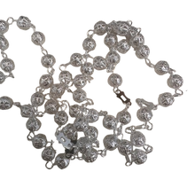 Cargar imagen en el visor de la galería, Terço Metal Filigrana
