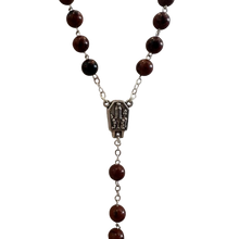 Carregar imagem no visualizador da galeria, Terço Pedra Obsidiana Mogno
