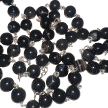 Carregar imagem no visualizador da galeria, Terço Pedra Ágata Riscada
