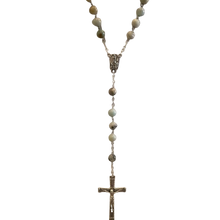 Carregar imagem no visualizador da galeria, Terço Pedra Amazonite Fosca
