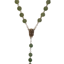 Load image into Gallery viewer, Terço Pedra Aventurina
