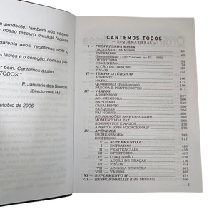 Livro Cânticos