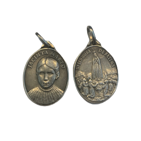 Medalha Santa Jacinta Marto e Nª Srª de Fátima