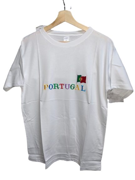 T-Shirt Portugal Branca
