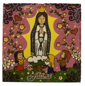 Íman Azulejo - Fatima Shop - Loja O Pastor