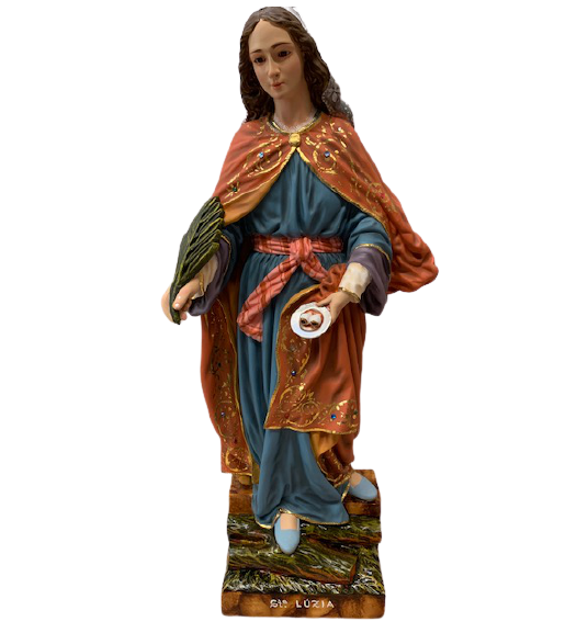 Santa Lúzia 70 cm - Fatima Shop - Loja O Pastor