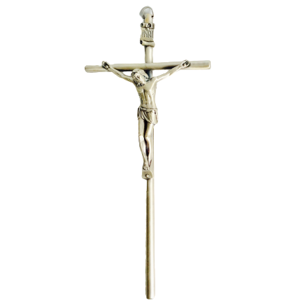 Crucifixo Metal - Fatima Shop - Loja O Pastor