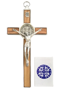 Crucifixo S. Bento Madeira Oliveira